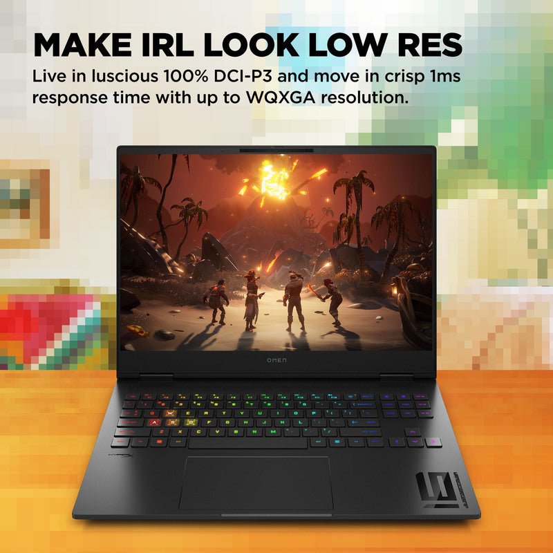 OMEN Transcend Laptop 16-u1047nr 16", Windows 11 Home,  Intel® Core™ i7, 32GB RAM, 1TB SSD, NVIDIA® GeForce RTX™ 4070, WQXGA, Shadow black - 图片 11