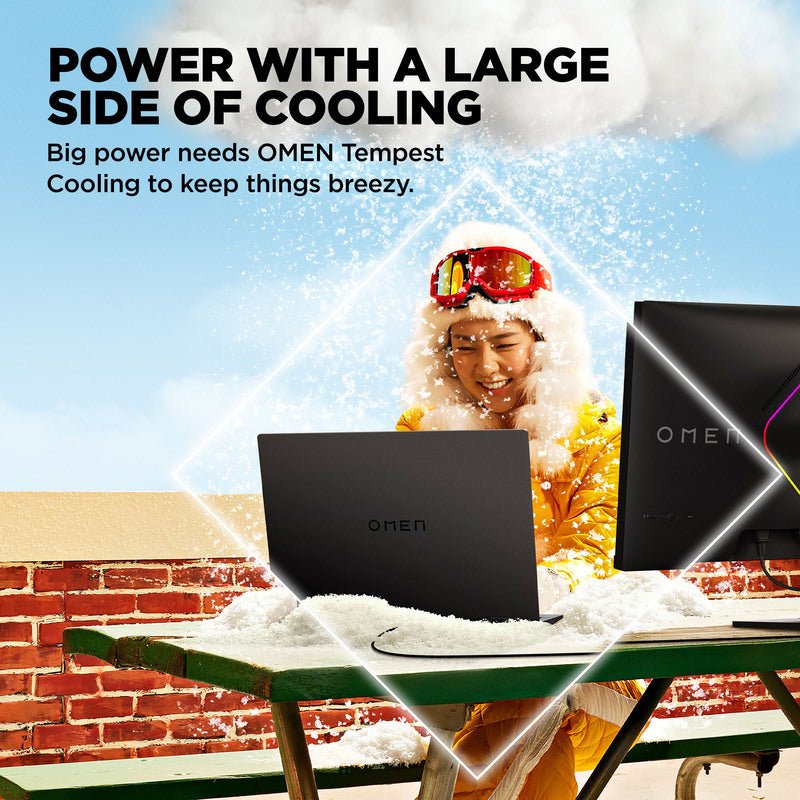 OMEN Transcend Laptop 16-u1047nr 16", Windows 11 Home,  Intel® Core™ i7, 32GB RAM, 1TB SSD, NVIDIA® GeForce RTX™ 4070, WQXGA, Shadow black - 图片 12