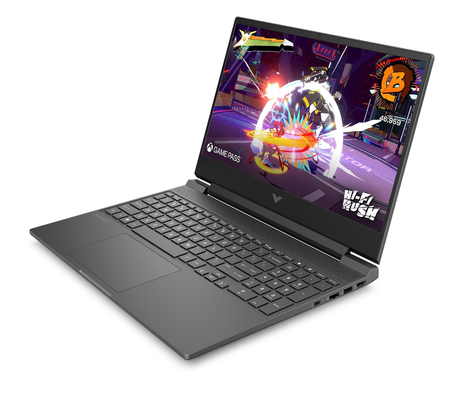 Victus Gaming Laptop 15-fb3025nr 15.6", Windows 11 Home,  AMD Ryzen™ 7, 16GB RAM, 1TB SSD, NVIDIA® GeForce RTX™ 4050, FHD, Mica silver - 图片 2