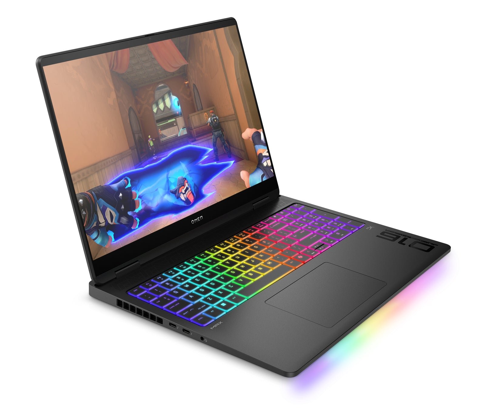 OMEN MAX Gaming Laptop 16-ah0097nr 16", Windows 11 Home,  Intel® Core™ Ultra 9, 32GB RAM, 1TB SSD, NVIDIA® GeForce RTX™ 5080, WQXGA, Shadow black - 图片 3