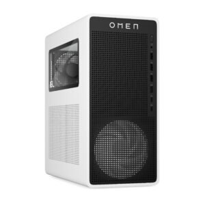 OMEN 16L Gaming Desktop PC TG03-0055t PC, Windows 11 Home, Intel® Core™ i5, 16GB RAM, 512GB SSD, NVIDIA® GeForce RTX™ 3050, Ceramic white