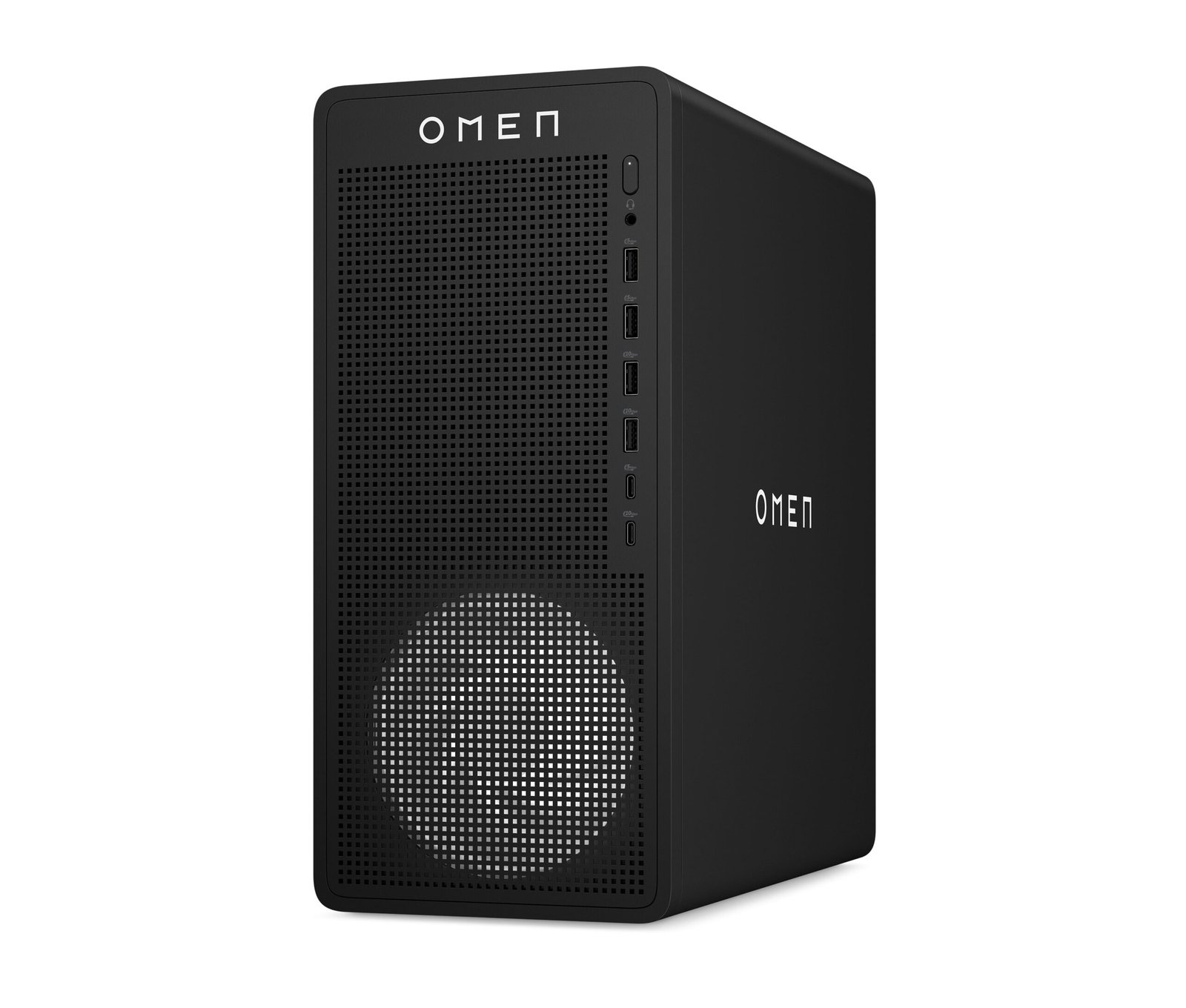 OMEN 16L Gaming Desktop TG03-0055m PC, Windows 11 Home, AMD Ryzen™ 5, 16GB RAM, 512GB SSD, AMD Radeon™ RX 7600, Black - 图片 2