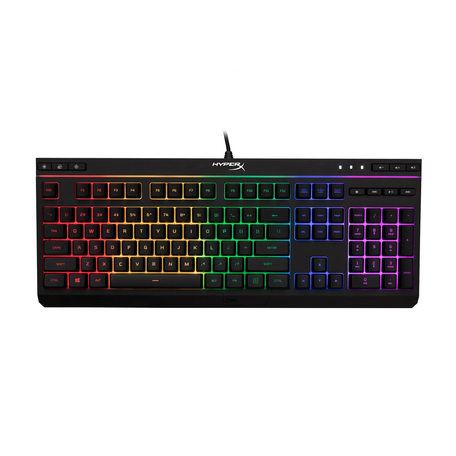 HyperX Bundle - Cloud II Headset + Alloy Core RGB Keyboard + Pulsefire Haste 2 Gaming Mouse - 图片 3