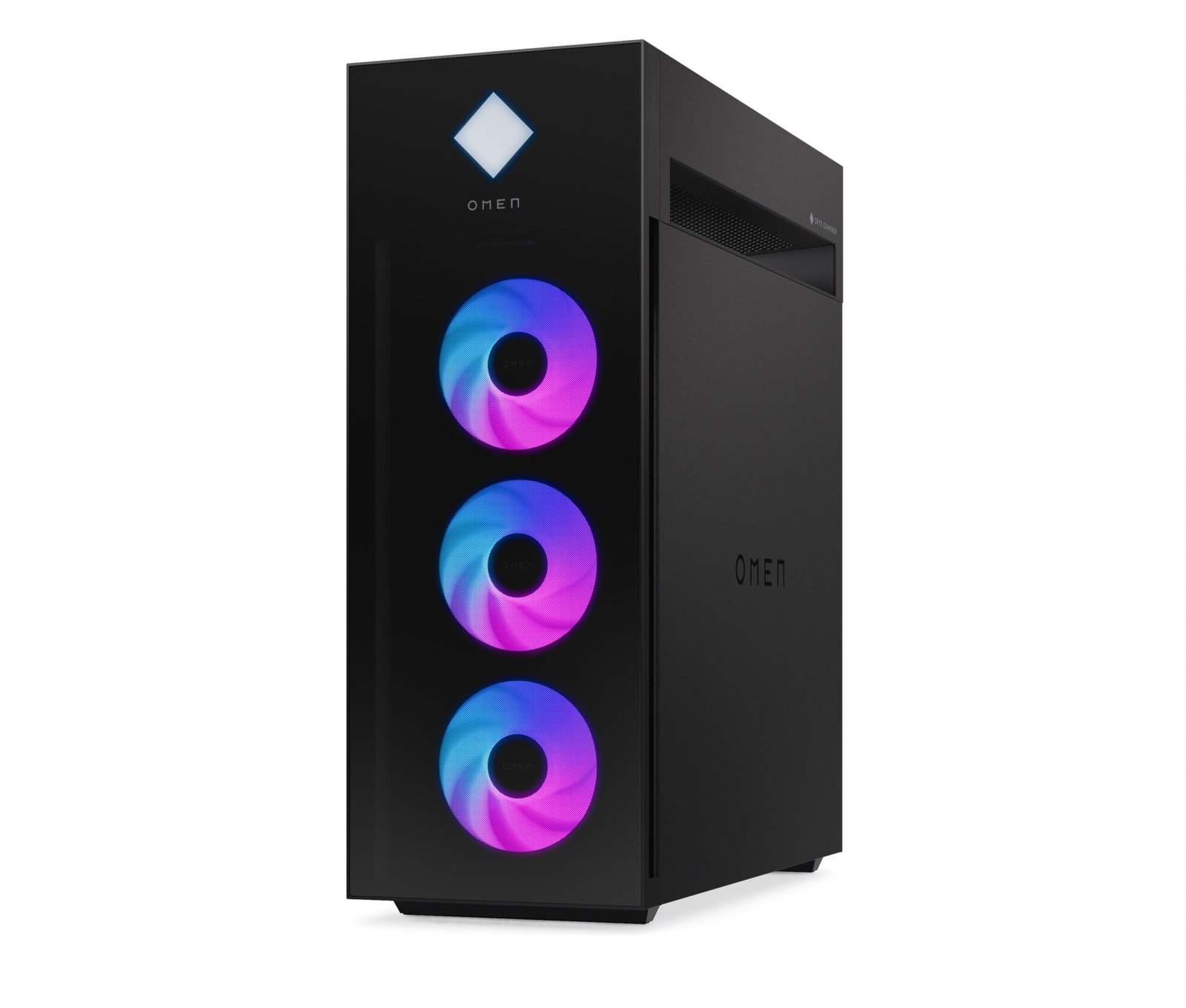 OMEN by HP 45L Gaming Desktop GT22-3090, Windows 11 Pro, Intel® Core™ Ultra 9, 64GB RAM, 2TB SSD, NVIDIA® GeForce RTX™ 5090, Black - 图片 4